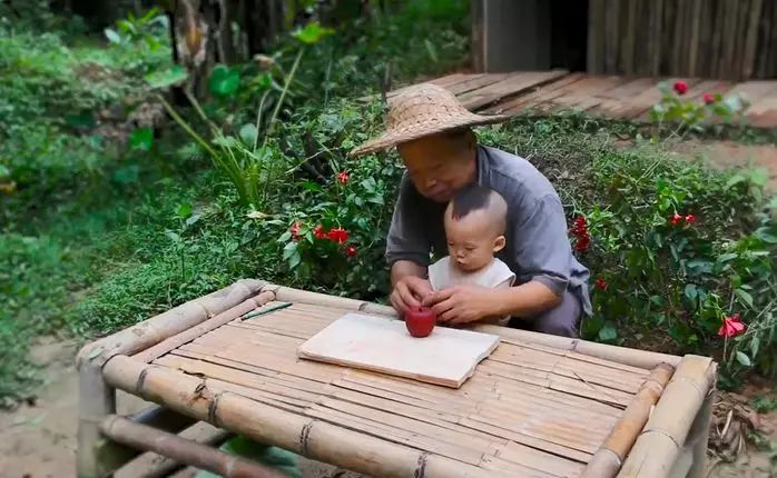 爷爷版李子柒视频评价,农村小伙子李子柒视频