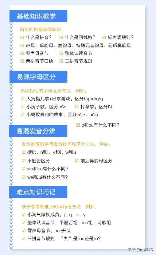 你会教拼音？拼音入门必选，9月小学新生开学必备，在家就能学好