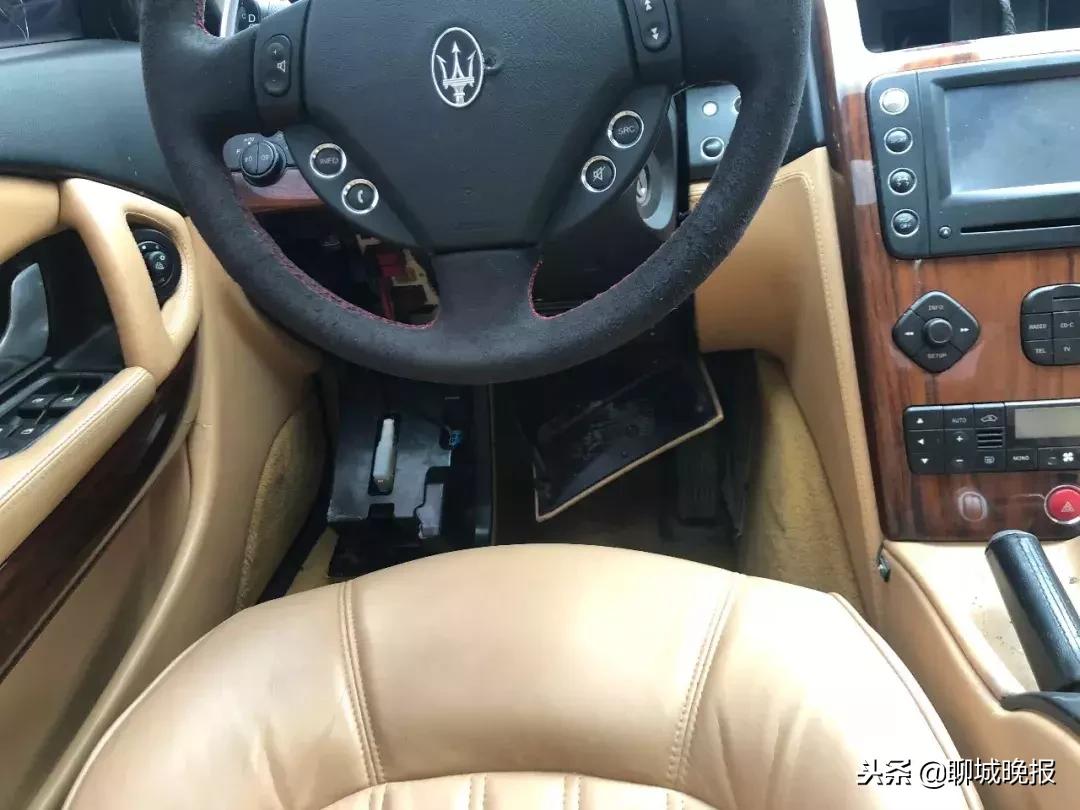 百万玛莎拉蒂停空地1年后剩空壳,百万玛莎拉蒂后续