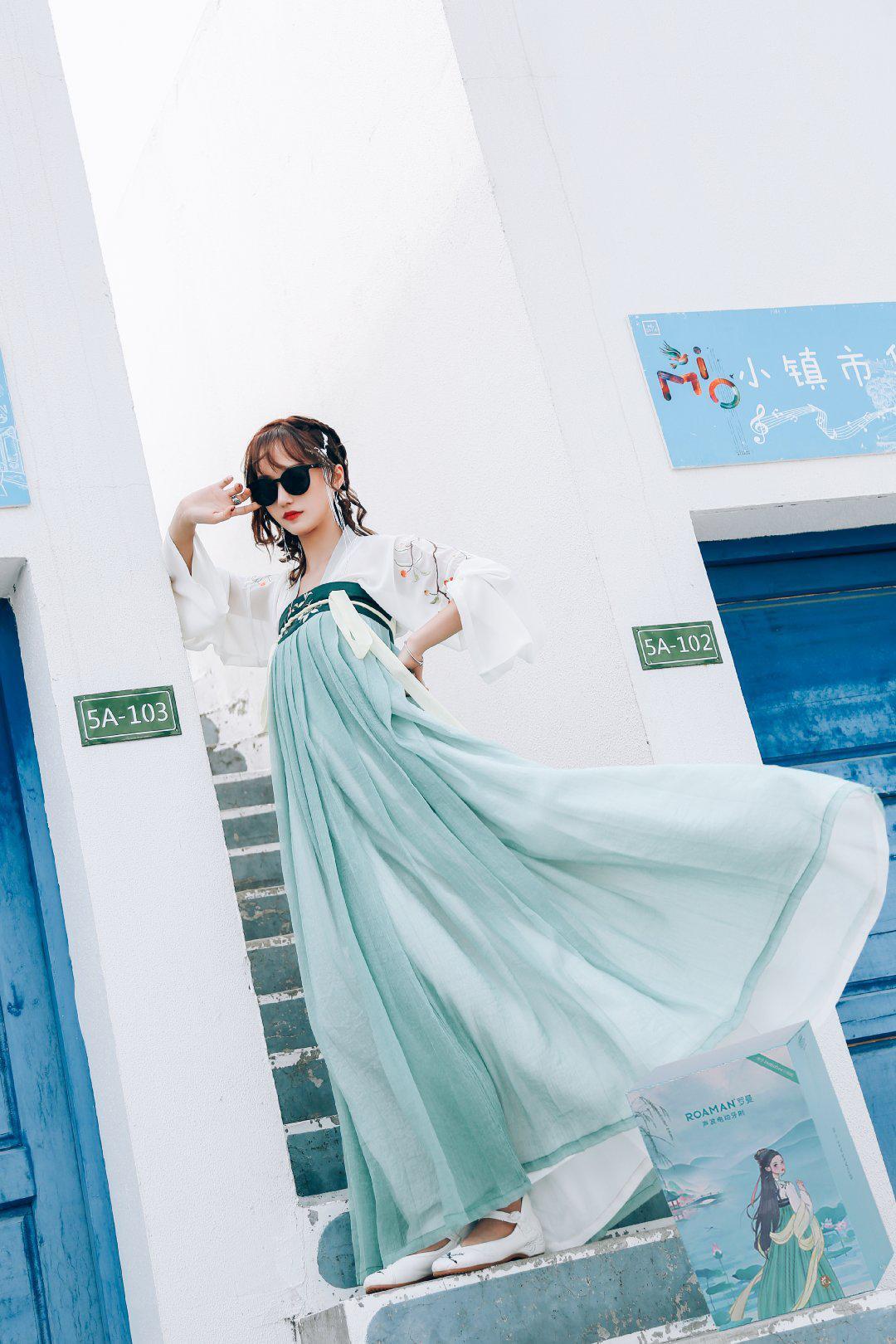 简单好看百搭的汉服造型,简单又好看的汉服裙子