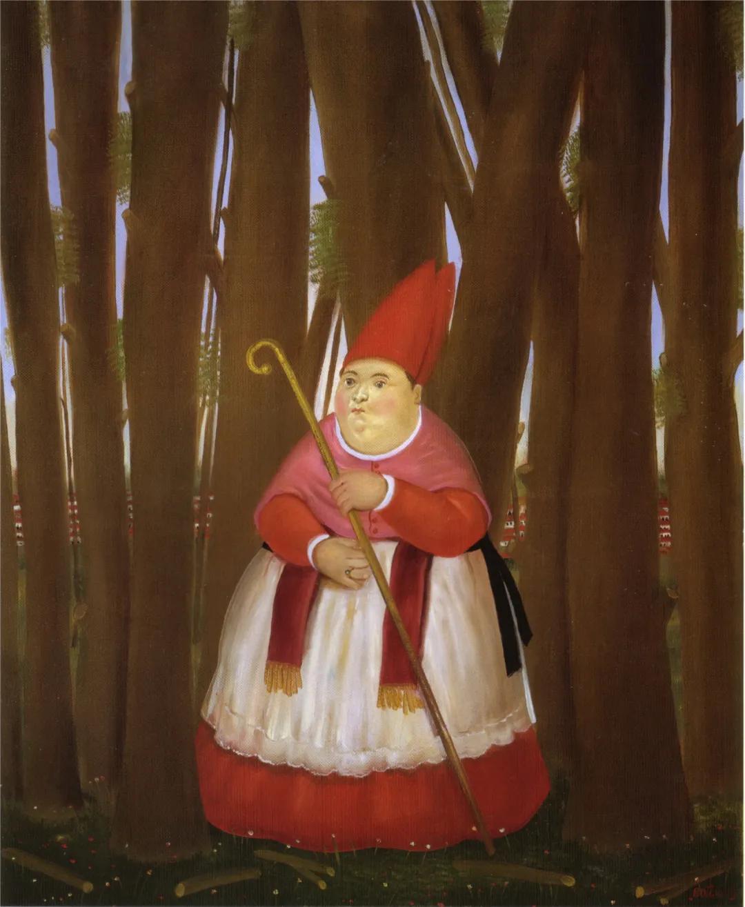 什么叫“心宽体胖”？都在这位画家的画里了