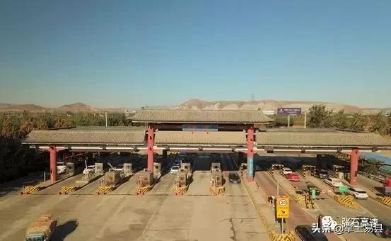 张石高速哪个收费站可以掉头,张石高速各个收费站路线图