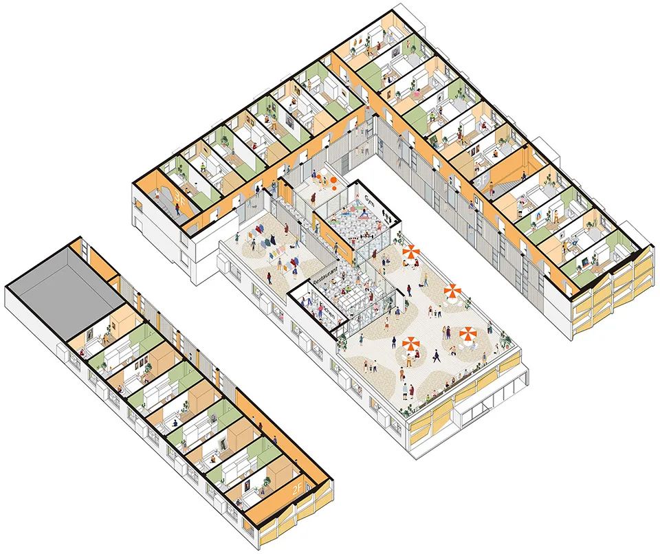 公寓平面图解析,复式公寓平面规划