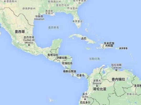 美国附近群岛,美国和西印度群岛