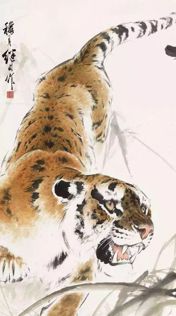 刘继卣老虎,刘继卣怎么画