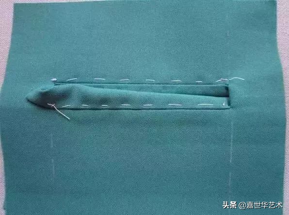 西服兜怎样做,西服兜子怎么开