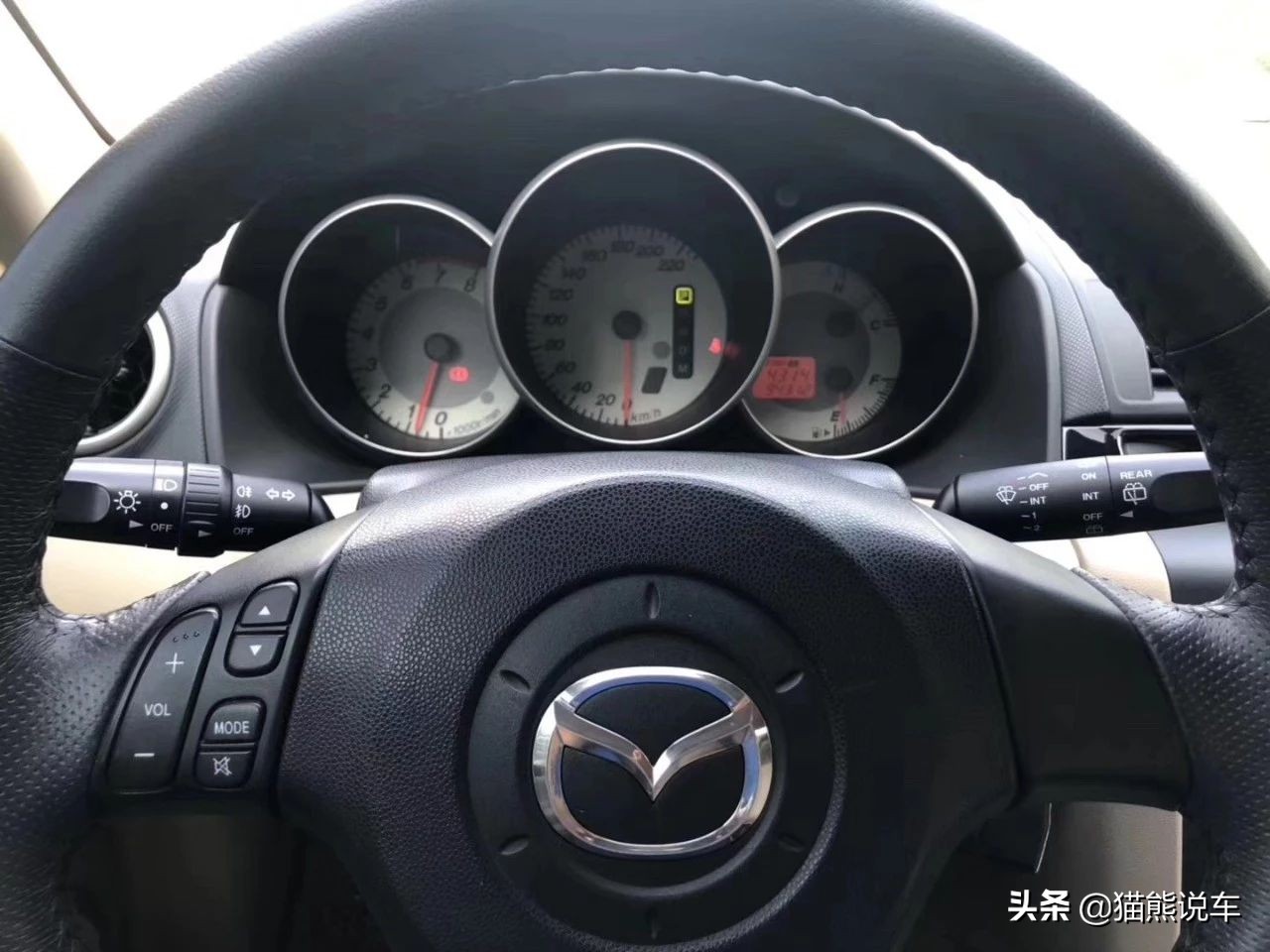 3万买老款长安马自达3,原装进口13万公里的马自达3