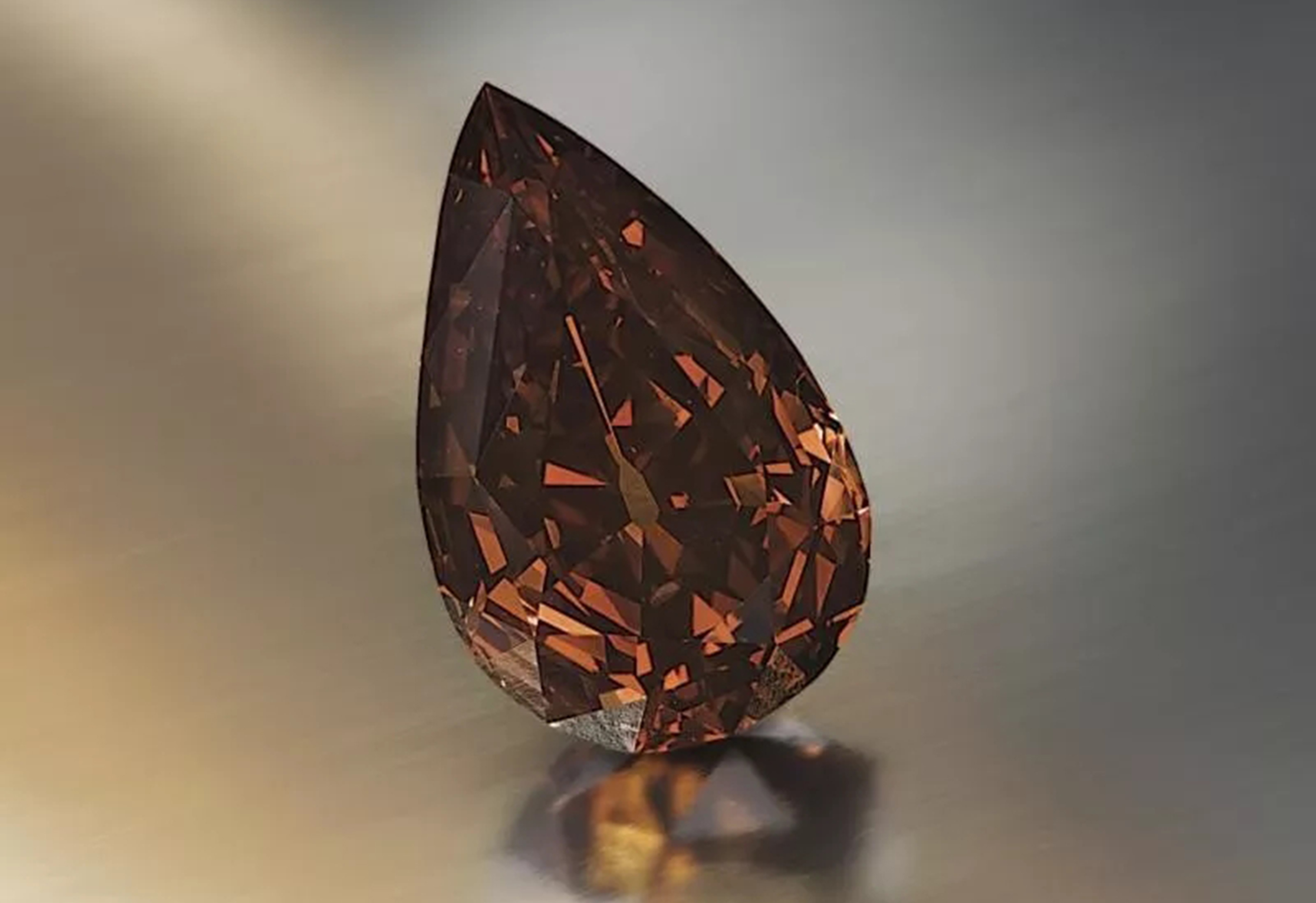 浅褐色钻石怎么样,天然褐钻石值钱吗