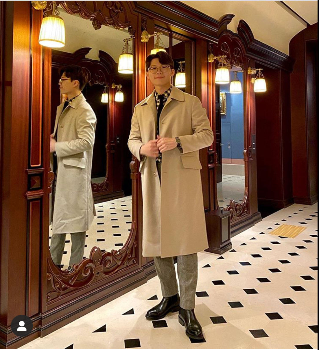 风衣穿搭法韩国,风衣穿法韩国