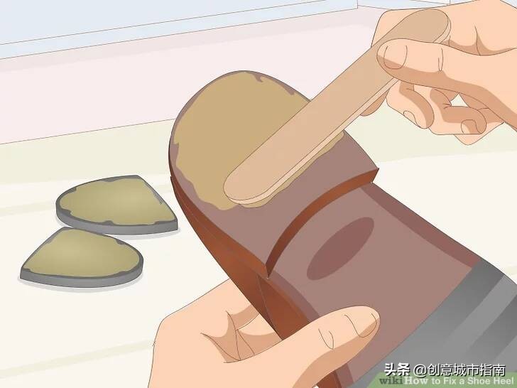 如何修复磨坏的鞋跟,如何修理鞋跟一边磨损