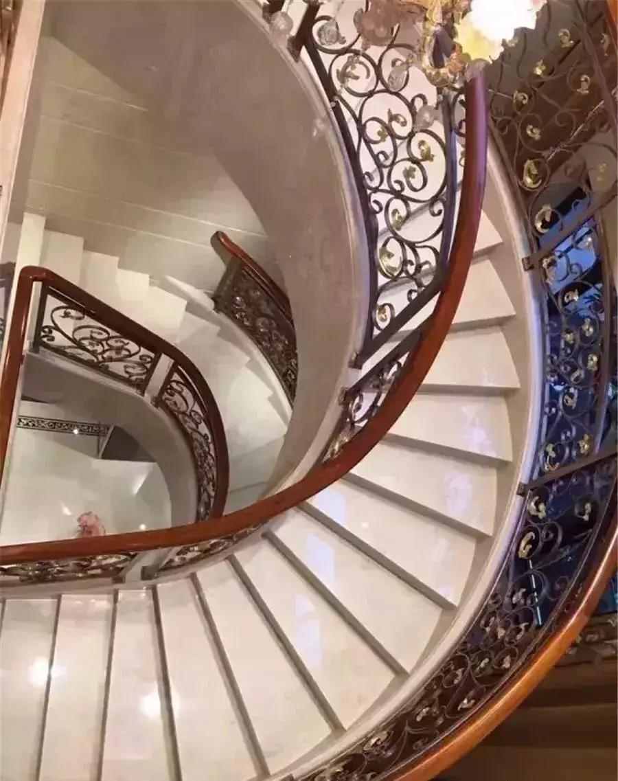 旋转楼梯的石材做法大全,石材旋转楼梯施工图解