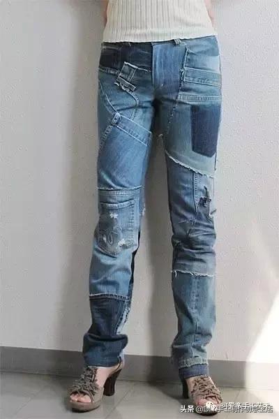 有没有比较有创意的牛仔裤改造,不要的牛仔裤改造大全教程