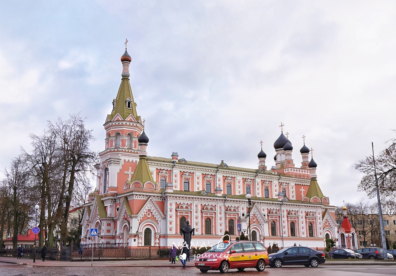 白俄罗斯教堂建筑,俄式风情建筑教堂