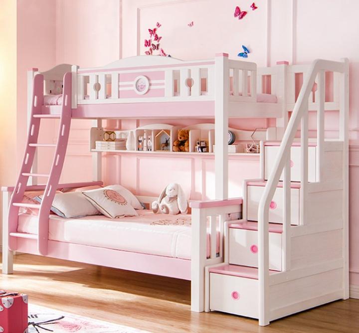 小户型高低床儿童房设计,小户型儿童床设计