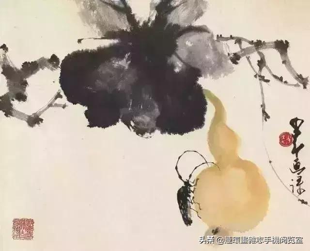 四大名家画钟馗,中国画大师画葫芦图片大全