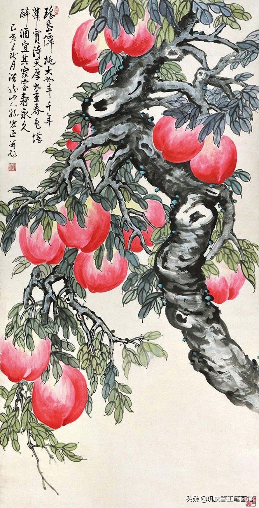 祝寿寿桃图片大全,寿桃祝寿图