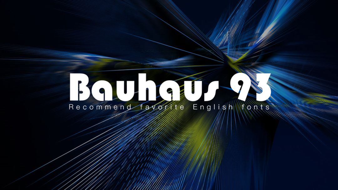 这些英文字体也太赞了!用在PPT的制作中太合适了