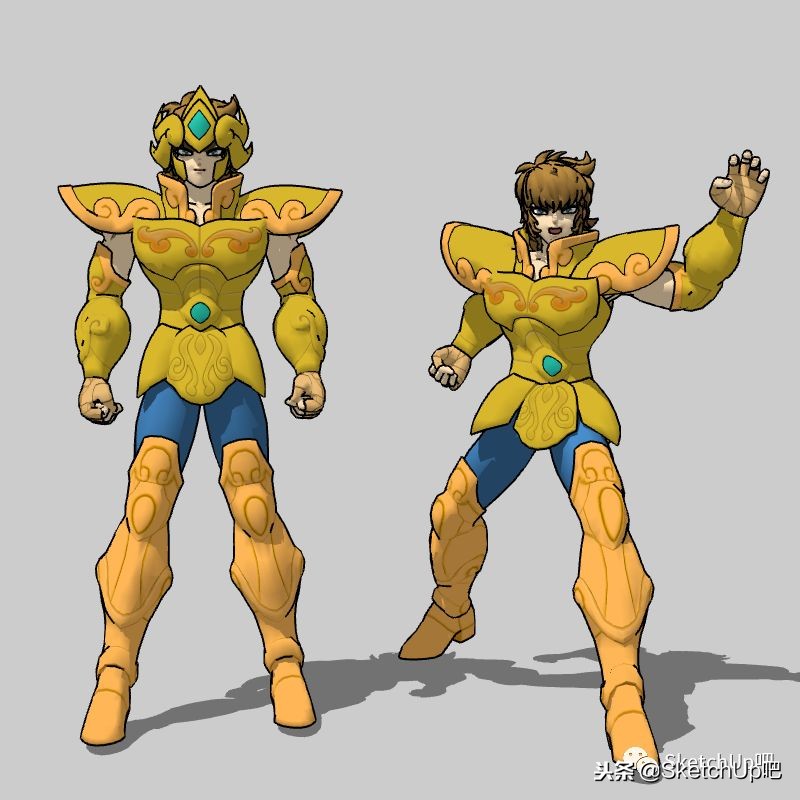 su建模还原照片,su建模自动赋予新材质