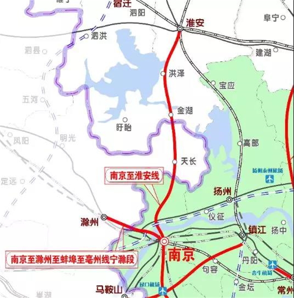 南京淮安高铁拟11月动工!融入南京都市圈,淮安东站将成苏北枢纽
