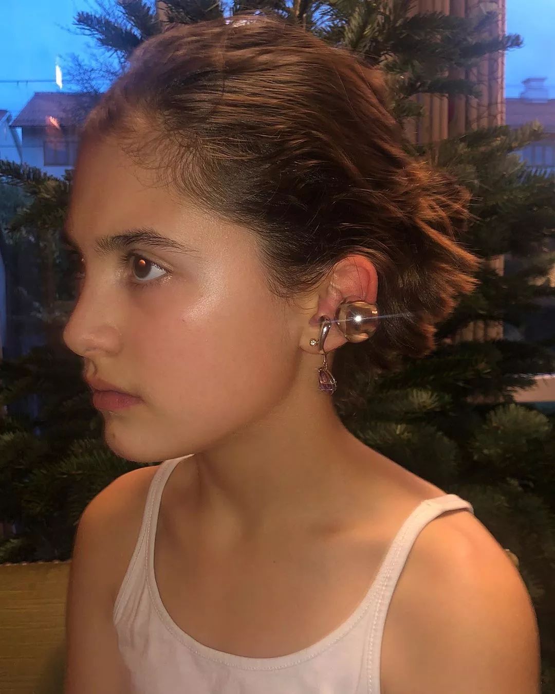 明星同款耳夹无耳洞,没有耳洞的明星是怎么戴耳环的