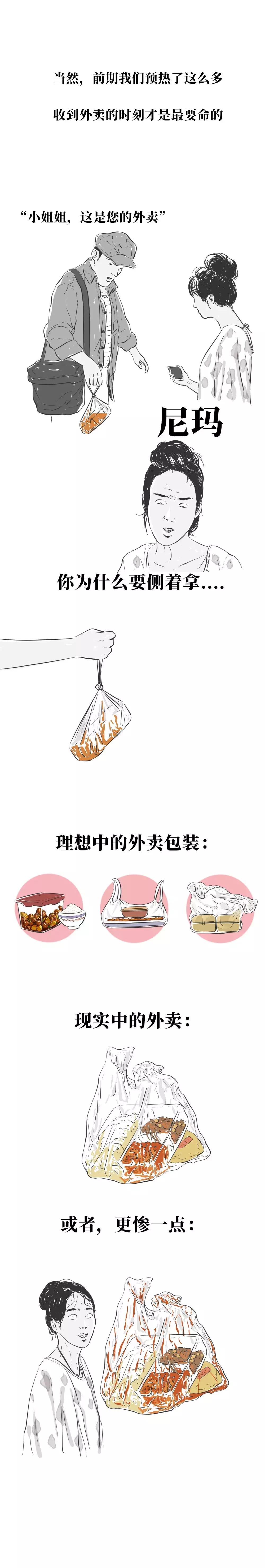 吃外卖的真实写照漫画,外卖漫画免费阅读全集