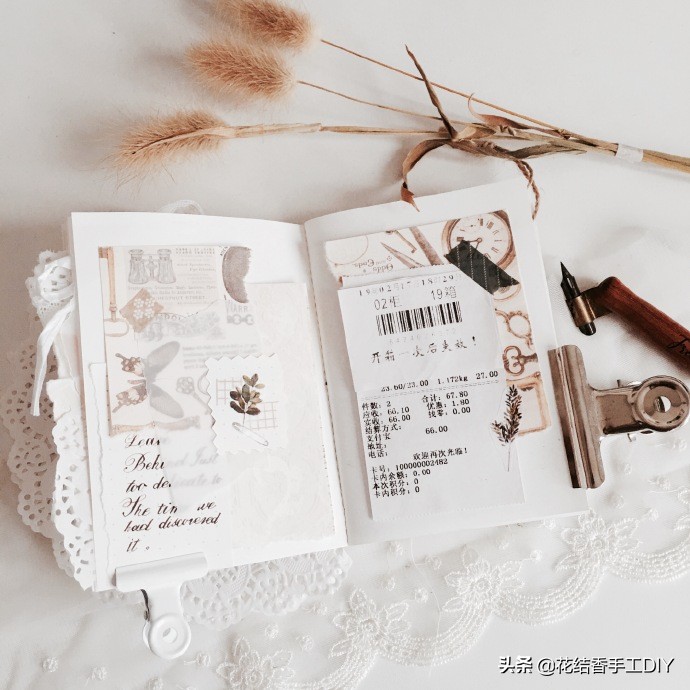 没钱买手帐素材胶带,不好看的手帐要怎么做呢