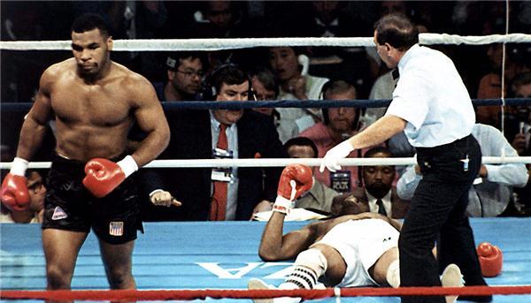 泰森谈第一次街斗,泰森最凶狠的一战就像打了鸡血