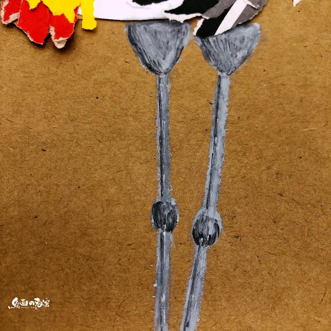 黑冠鹤剪纸作品,黑冠鹤玩具