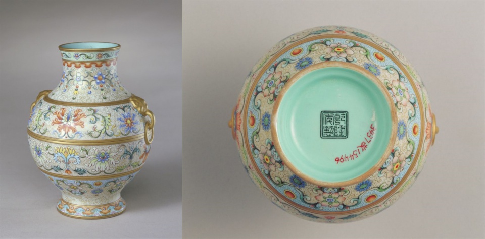 探寻珐琅之美,珐琅彩和掐丝珐琅彩的区别