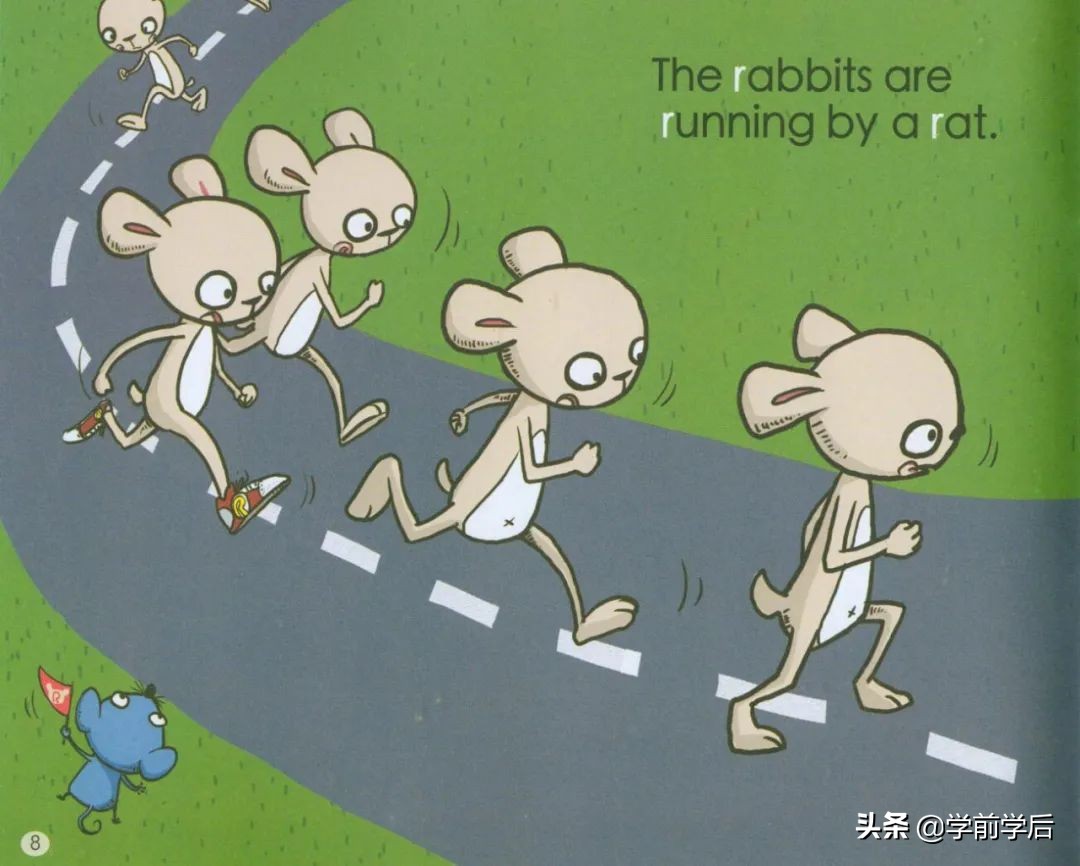 简单的小绘本带插图的英语,有趣的字母英语绘本