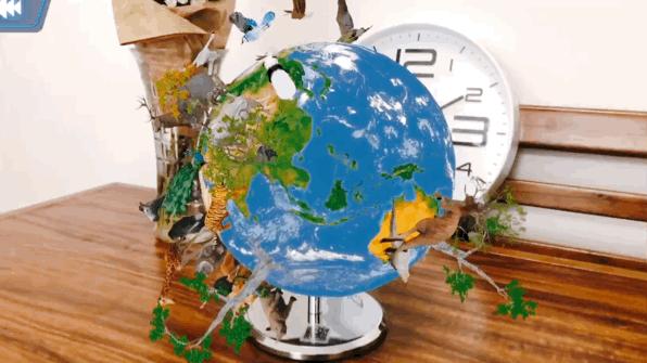 看地球仪了解世界各地,地球仪带我们看全球各地