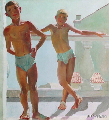 苏联人民艺术家,苏联画家亚历山大杰伊涅卡