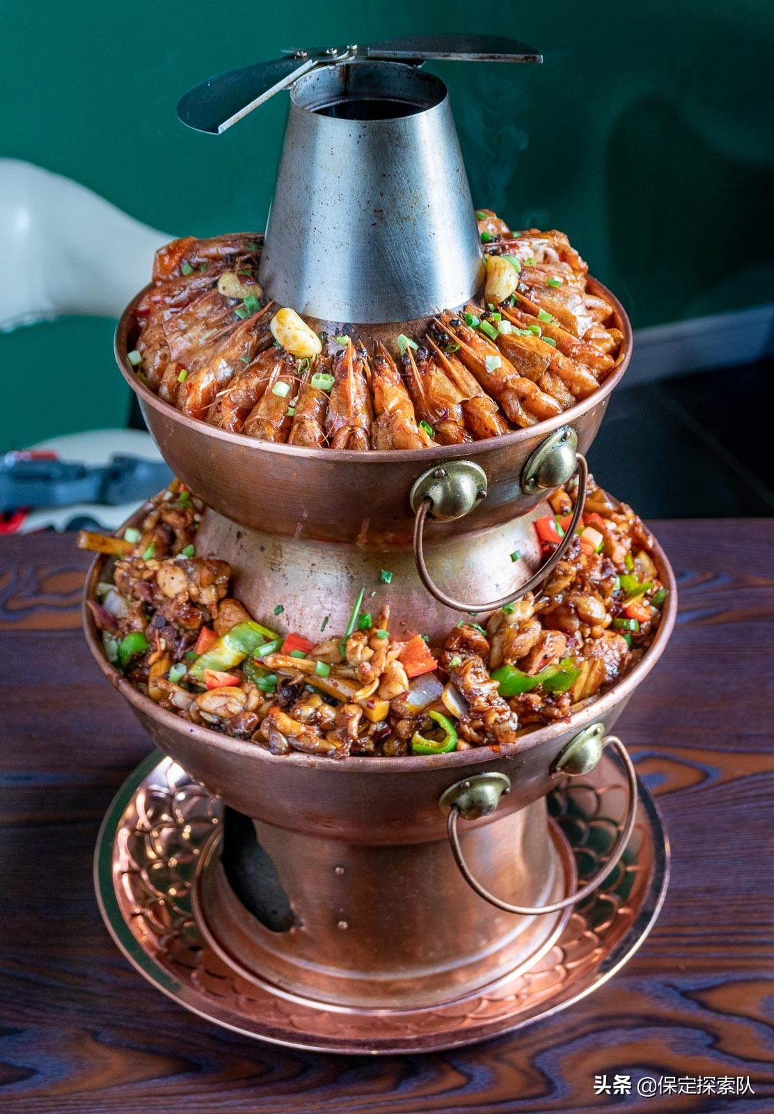 网红牛蛙塔,保定牛蛙