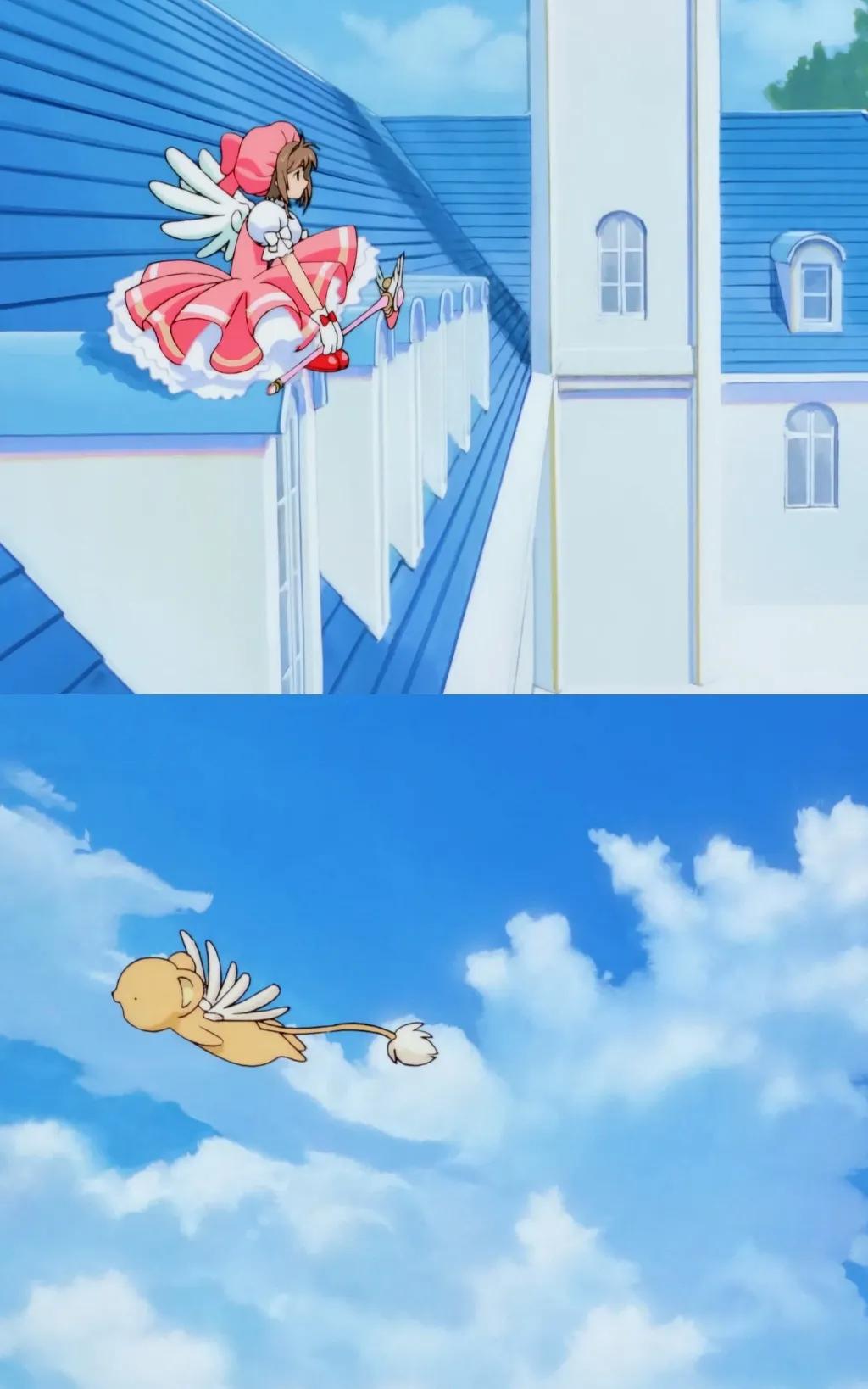 百变小樱魔术卡少女樱平铺壁纸,百变魔卡小樱唯美手机壁纸