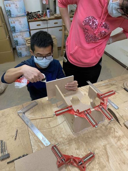 莞音4寸全频音箱,自制18寸全频号角音箱