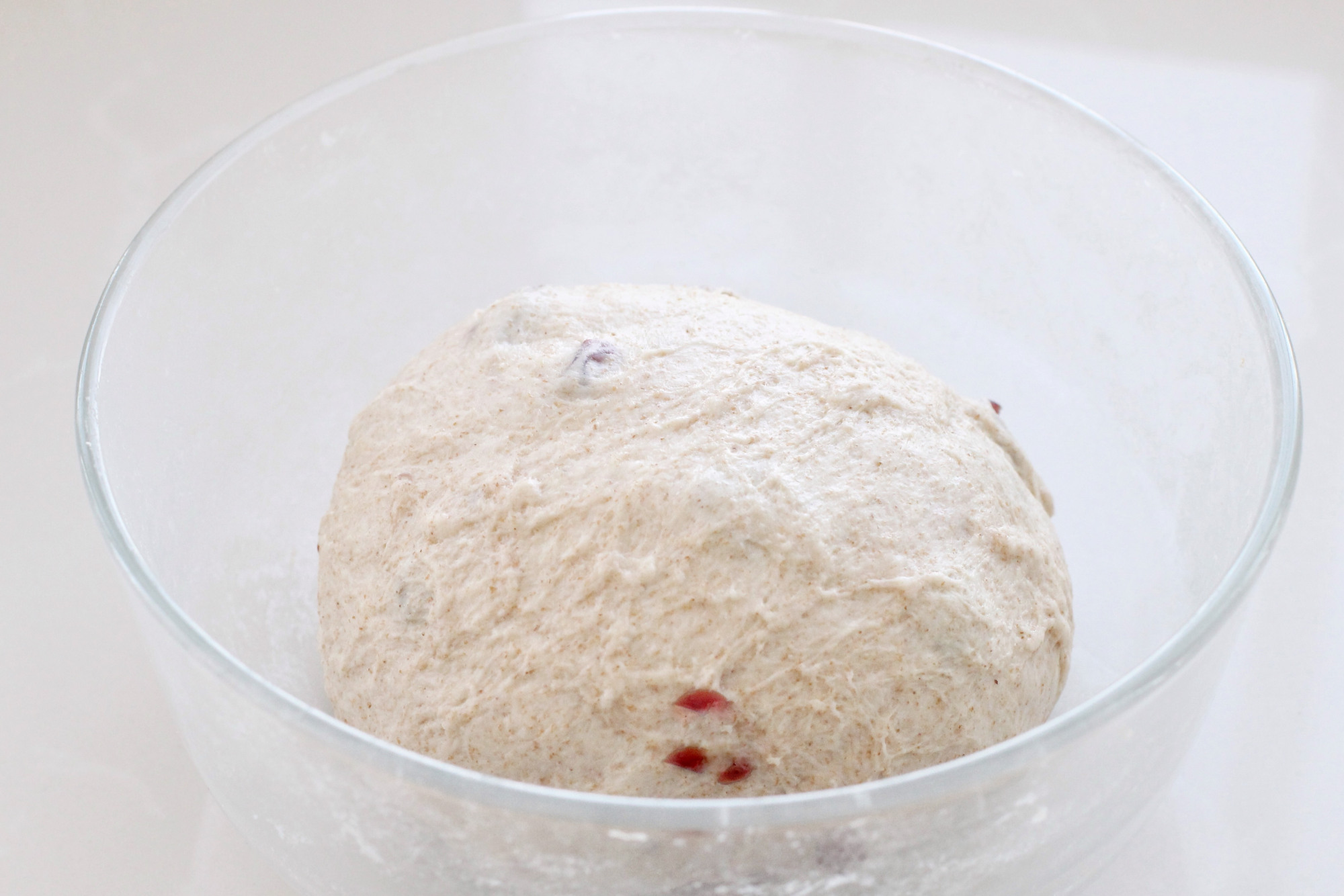 做面包免揉手套膜的方法,不用揉面出手套膜的面包做法