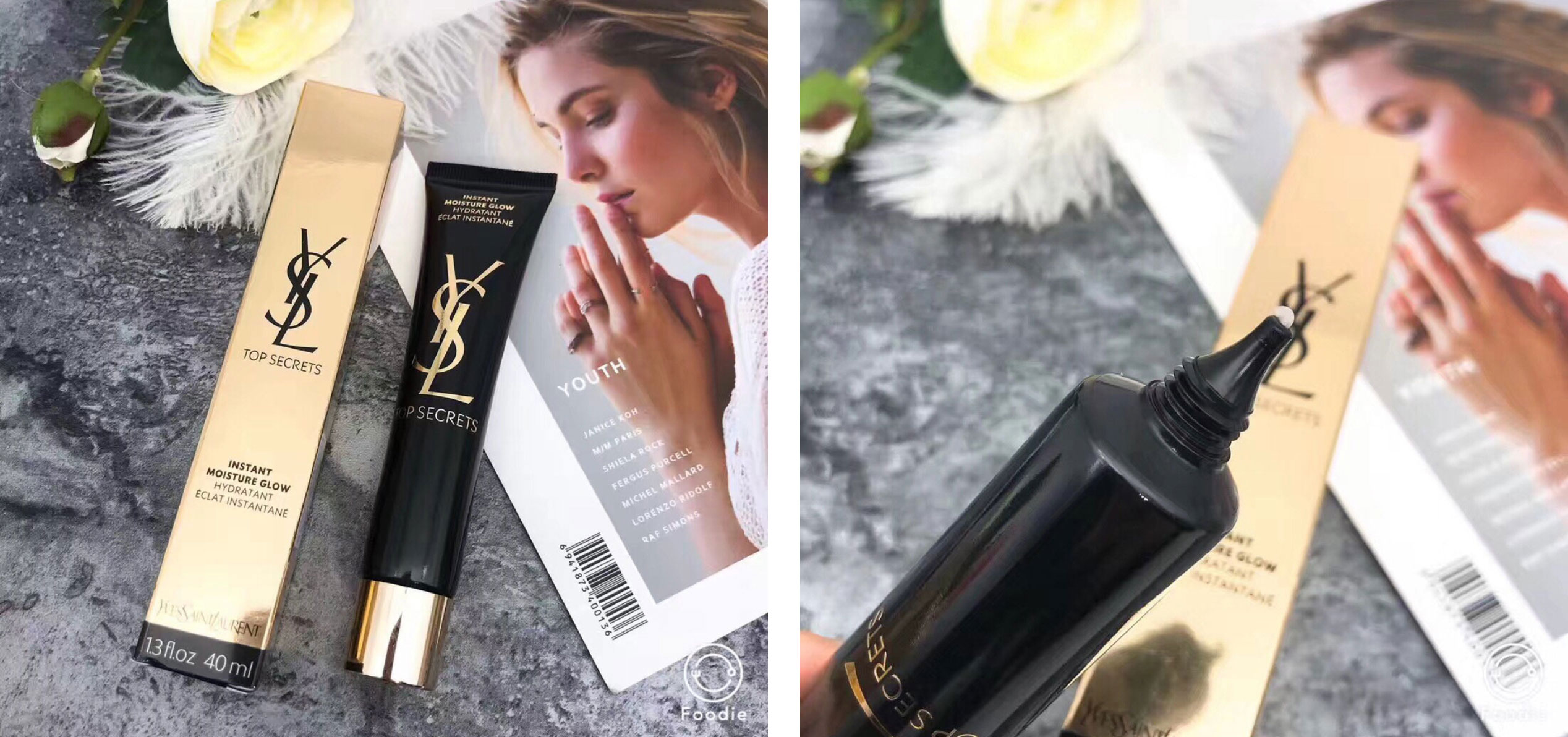 娇兰cpb隔离效果图,娇兰粉底液隔离测评