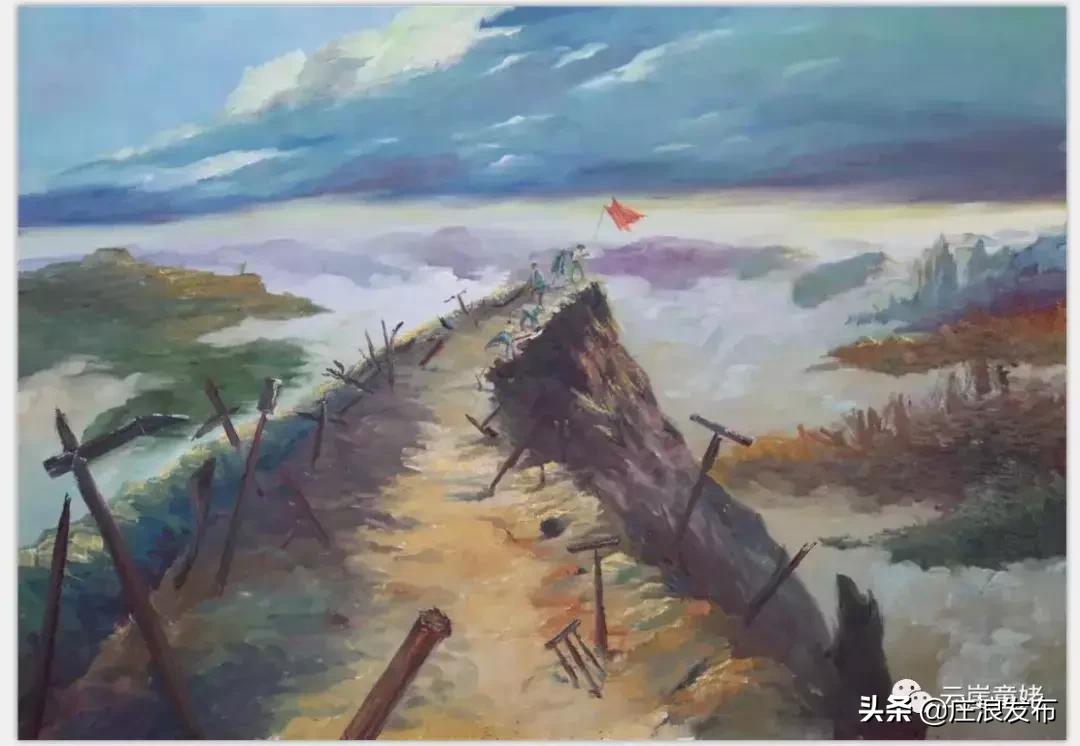 庄浪画家张嘉科山水画作品欣赏,庄浪画家