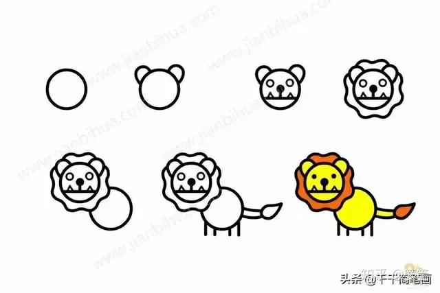 小动物的简笔画怎么画最简单的,画小动物的简笔画教程视频