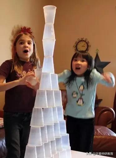 玩转纸杯趣味搭建游戏案例,趣味翻纸杯游戏
