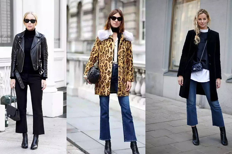 黑色短靴搭配什么颜色袜子,棕色短靴配什么颜色袜子