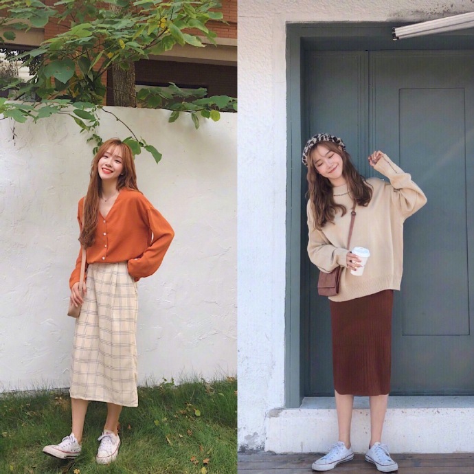 韩国街拍美女惊艳的穿搭,韩国街拍小姐姐穿衣