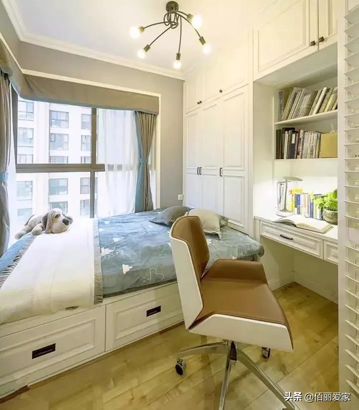 小户型次卧太小了，不如设计榻榻米+柜子，参考这9个案例很实用