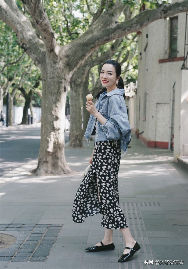 碎花连衣裙有哪些风格,碎花连衣裙显得土