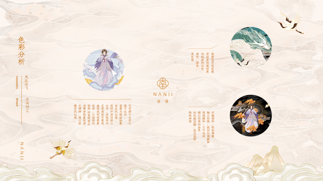 美妆品牌设计效果图,国潮美妆形象设计