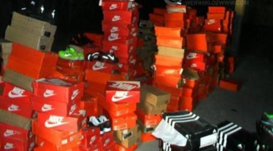 假鞋被美国海关查获,美国查获莆田鞋