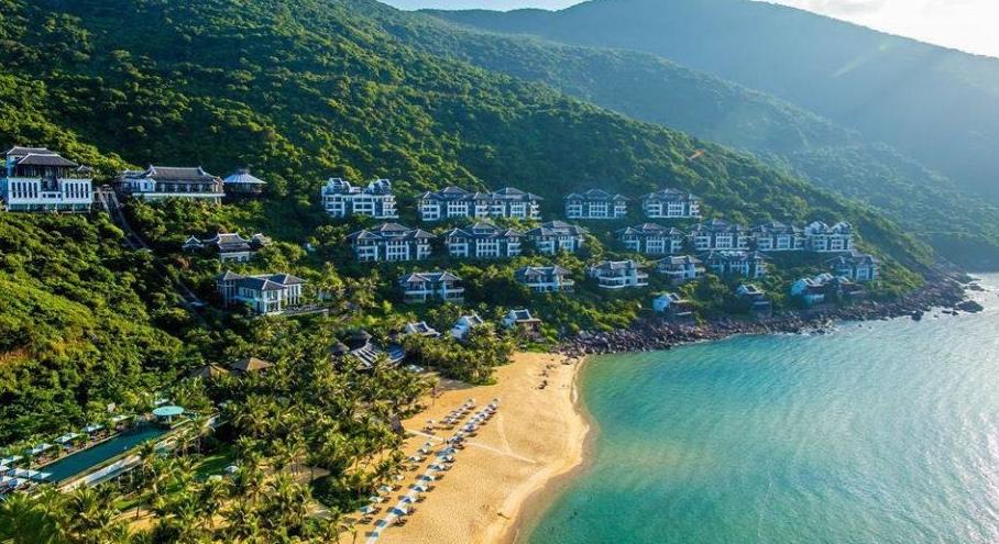 越南岘港海边三个字的酒店,越南旅游旅宿单人间