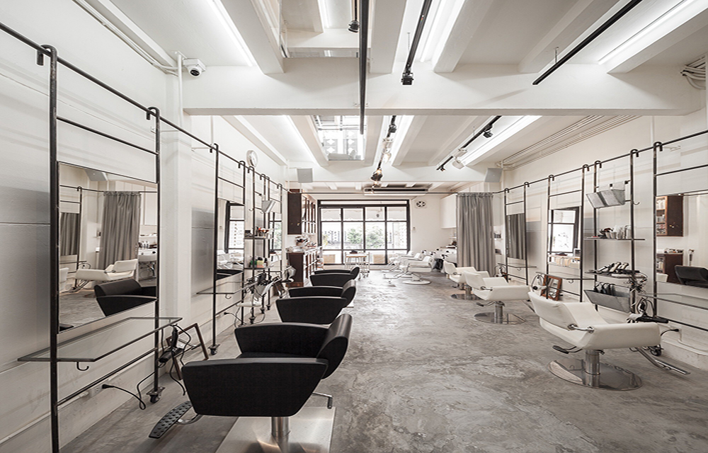 成都美发店怎么装修,成都美发店铺装修设计