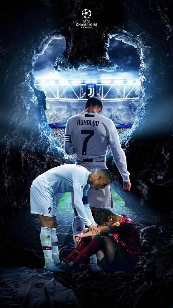 c罗曼联7号球衣壁纸,c罗欧冠高清壁纸图片1080p