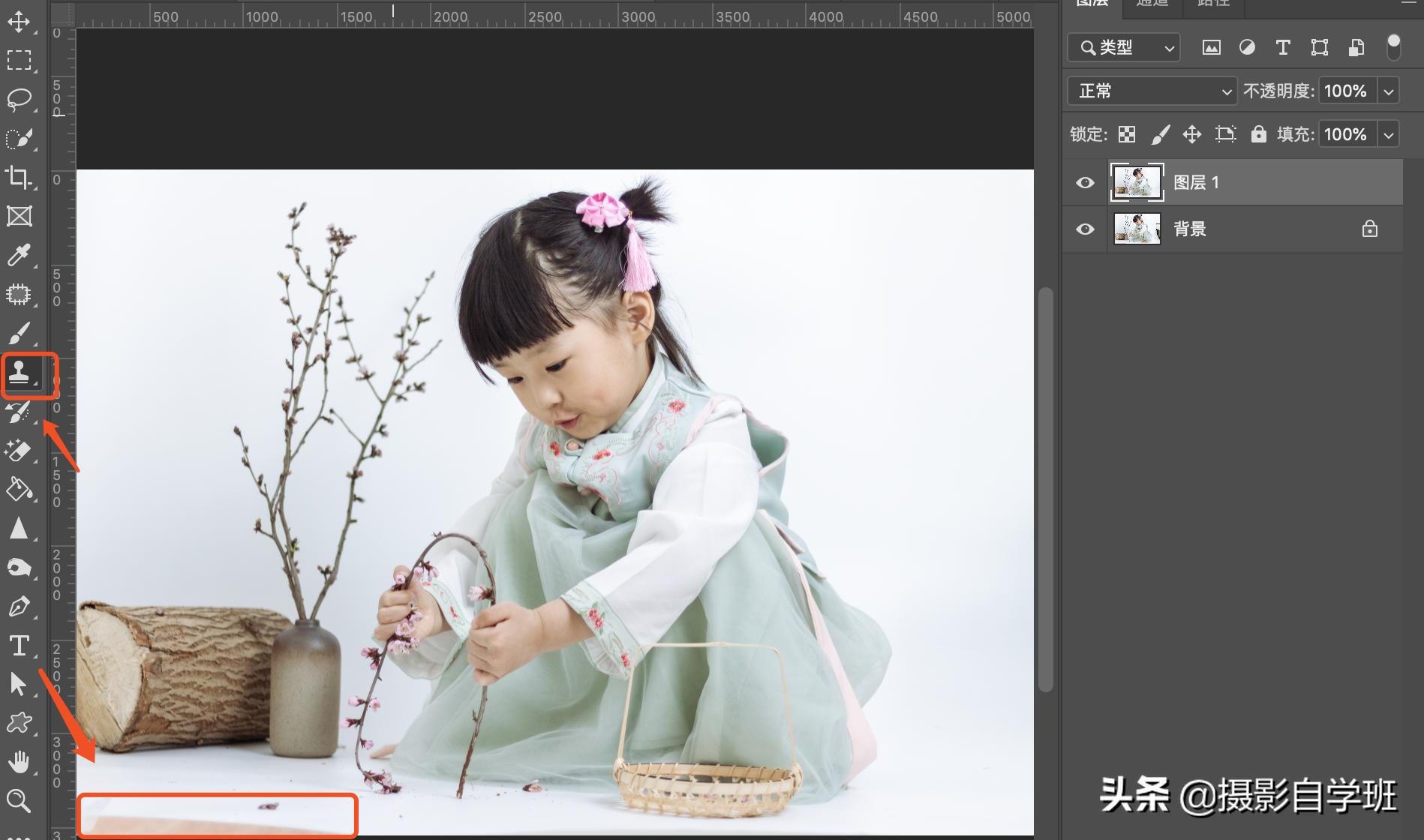 儿童拍稻田照片怎么拍出高级感,儿童摄影居家人像调色教程